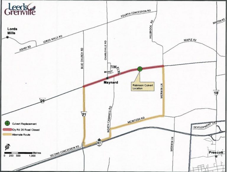 UPDATE: County Road 26 Closure