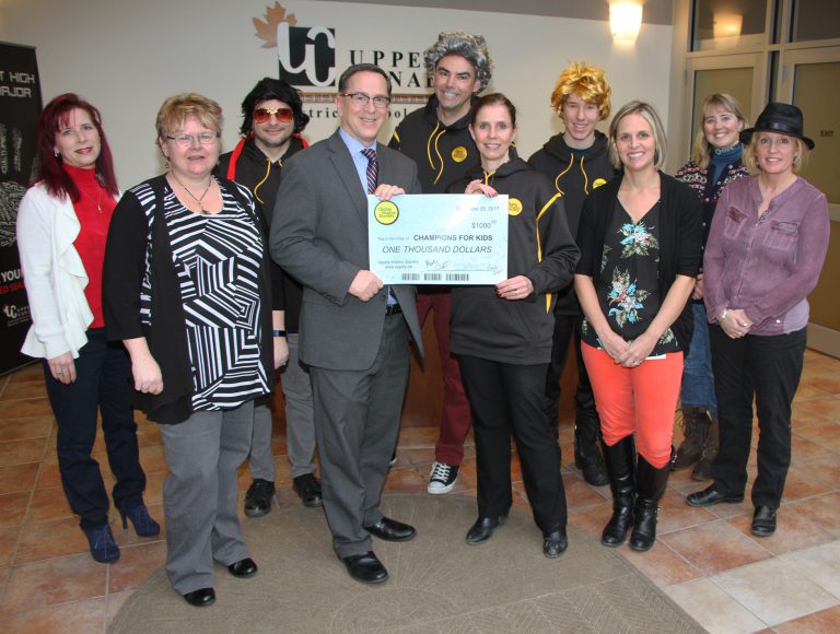 Champions for Kids donations